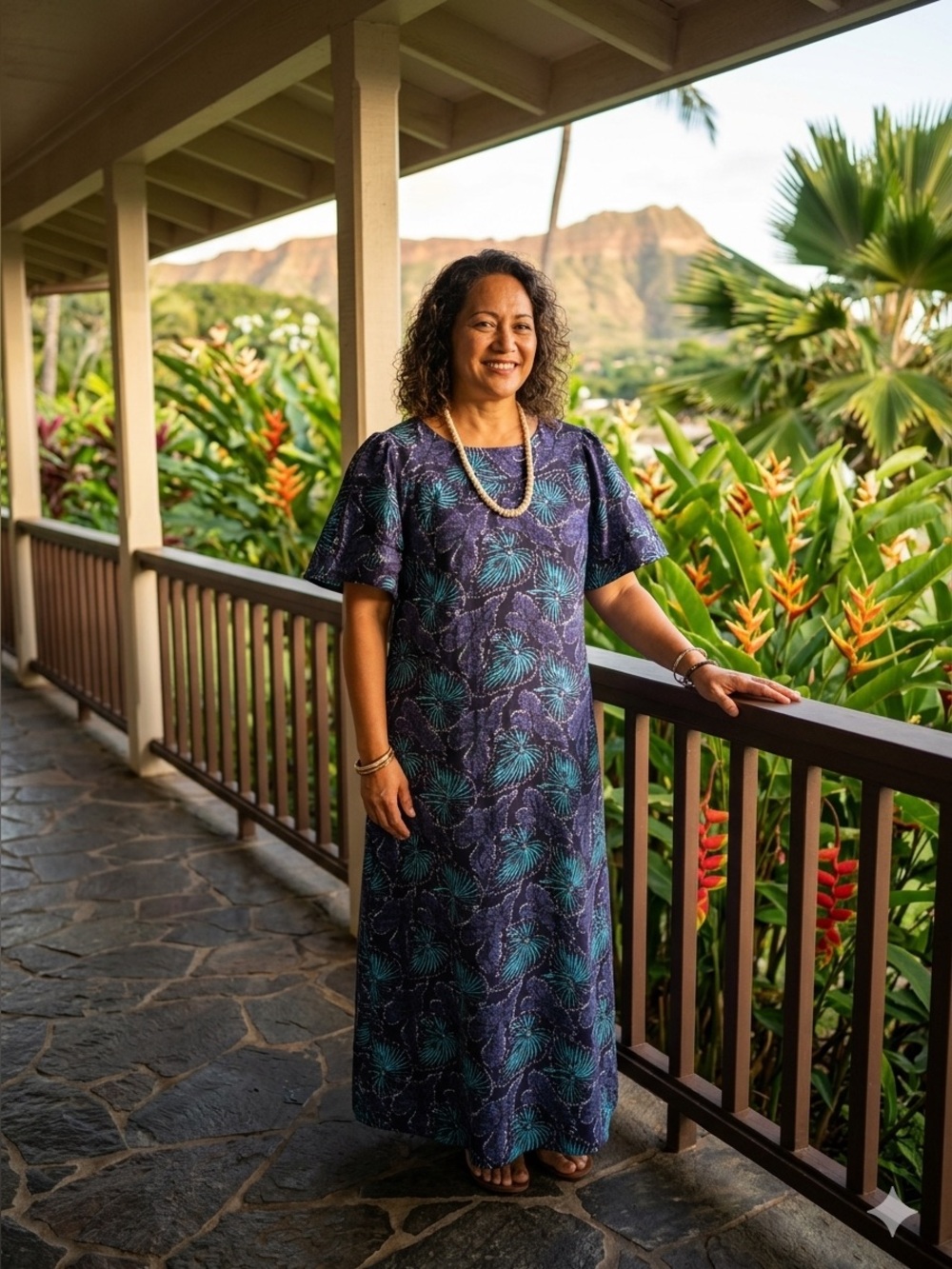 Vintage Malihini Hawaiian Dress